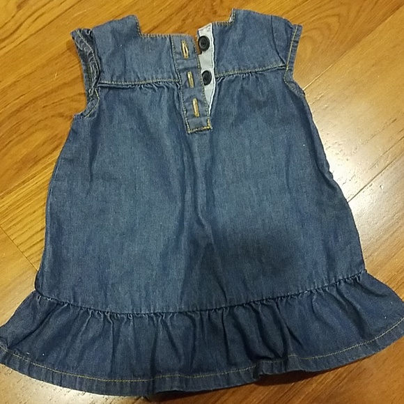 Carter's Denim dress 6 month - Picture 3 of 4